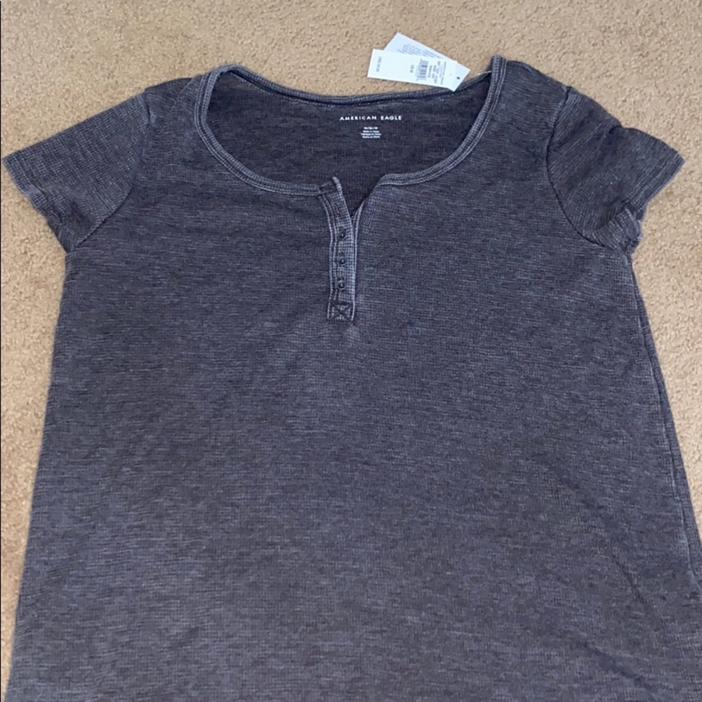 NWT Dark Grey American Eagle Shirt